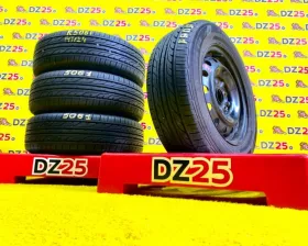 Колеса на дисках Toyota 5x114.3 c шинами Dunlop 205/65R15 Колеса на дисках Toyota 5x114.3 c шинами Dunlop 205/65R15