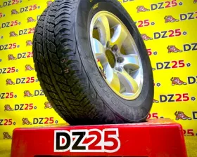 Колесо на диске Toyota 6x139.7 c шиной Dunlop 265/65R17 Колесо на диске Toyota 6x139.7 c шиной Dunlop 265/65R17