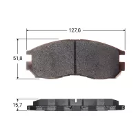 Колодки тормозные дисковые Avantech (противоскрипная пластина в компл.)