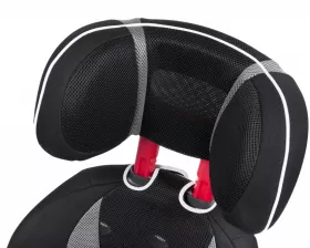 Кресло детское автомобильное Saratto Highback Junior Quattro, группа 2/3, черно-серое