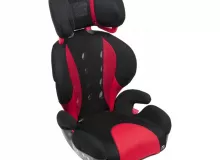 Кресло детское автомобильное Saratto Highback Junior Quattro, группа 2/3, черно-красное