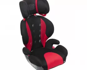 Кресло детское автомобильное Saratto Highback Junior Quattro, группа 2/3, черно-красное