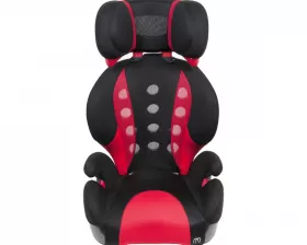 Кресло детское автомобильное Saratto Highback Junior Quattro, группа 2/3, черно-красное