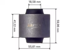 Сайлентблок переднего продольного рычага, задний Avantech