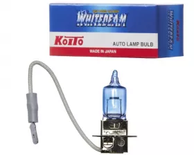 Лампа высокотемпературная Koito Whitebeam H3 12V 55W (100W) 4000K (уп. 1 шт.)