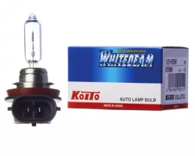 Лампа высокотемпературная Koito Whitebeam H9 12V 65W (120W) 4000K (уп. 1 шт.)