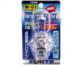 Лампа высокотемпературная Koito Whitebeam H4U 12V 60/55W (110/110W) 3770K, блистер-упаковка 1 шт.