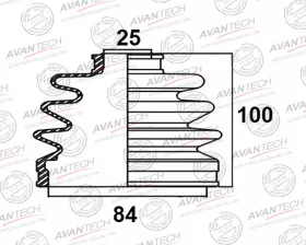 Пыльник привода Avantech