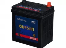 Аккумулятор OURSUN JIS MF 40B19R, 38Ah, 330A, 196x128x222