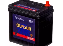 Аккумулятор OURSUN JIS MF 46B19R, 44Ah, 380A, 196x128x222