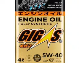 Моторное масло GIGAS 5W-40 SP A3/B4 4л