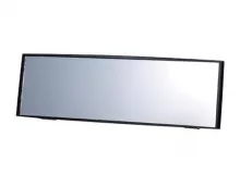 Зеркало заднего вида Carmate Convex Mirror, сферическое, 240 мм, черное