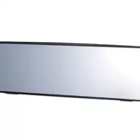 Зеркало заднего вида Carmate Convex Mirror, сферическое, 240 мм, черное