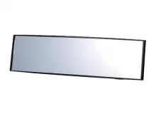 Зеркало заднего вида Carmate Convex Mirror, сферическое, 270 мм, черное