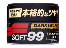 Полироль для кузова защитный Soft99 Soft Wax для темных, 300 гр