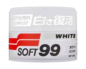 Полироль для кузова защитный Soft99 Soft Wax для светлых, 350 гр Полироль для кузова защитный Soft99 Soft Wax для светлых, 350 гр