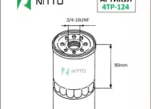 Фильтр масляный Nitto