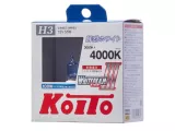 Лампа высокотемпературная Koito Whitebeam H3 12V 55W (100W) 4000K (комплект 2 шт.)