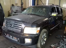 Рулевая рейка INFINITI QX56/ARMADA/TITAN 2004 49001ZC20A JA60/TA60/A60 VK56DE, передняя левая