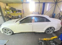 Губа Mercedes-Benz S-CLASS/S320/S500/S400/S600/S430/S350 2005 WDD221/W221 M273E55/273961, задняя