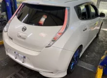 Вентилятор охлаждения радиатора NISSAN LEAF 2013/Цвет QAB 214813NK0A AZE0/ZE1 EM57, передний