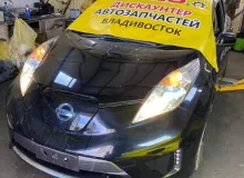 Пластик замка багажника NISSAN LEAF 2013/Цвет KH3 849083NK0B AZE0 EM57, задний