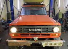 Мотор печки NISSAN SAFARI/PATROL 1987/Цвет 465 27220C8200 FG161/BRG161/RG161/R161/160 PF40, передний