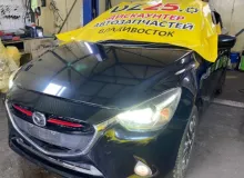 Камера переднего вида MAZDA DEMIO/MAZDA 2 2014/Цвет 41W DA6B67XCX DJ5FS/DJ5AS/DJ3FS/DJ3AS/DJLFS/DJLAS/DJ S5DPTS, передняя