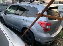 Ветровик на дверь SUBARU FORESTER 2012/Цвет G1U SJG/SJ5/SJ9/SJD ORIGINAL, задний левый