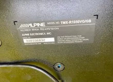Монитор NISSAN/MITSUBISHI/HONDA/LEXUS/TOYOTA/ALPINE STEP WAGON SPADA 2010/Alpine TMX-R1050VG 9098111013 RK5/RK1/RK2/RK3/RK4/RK6/RK7 R20A, задний