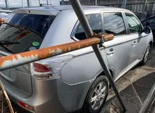 Натяжитель ремня генератора MITSUBISHI OUTLANDER 2012/Цвет A31A 1345A090 GF8W 4J12, передний