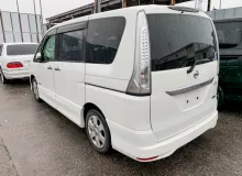 Пол багажника пластик NISSAN SERENA 2013/Цвет QAB 849061VA0B HFC26/HC26/C26/FC26/FNC26/NC26 MR20DD, задний