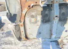 Тазик железный TOYOTA ISIS 2012/Цвет 070 5830744081 ZGM15W/ZGM15G/ZGM10W/ZGM11G/ZGM11W/ZNM10G/ZNM10W/ANM10G/ANM10W/ANM15G/ANM15W 2ZRFAE, задний