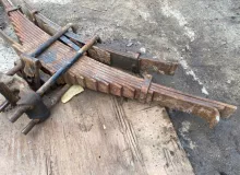 Рессоры FORD F800 1995/Цвет BW F80/F80330/1FDPF80C4SVA26396 6BTA/CUMMINS 6BTA5.9, задние правые