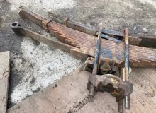 Рессоры FORD F800 1995/Цвет BW F80/F80330/1FDPF80C4SVA26396 6BTA/CUMMINS 6BTA5.9, задние правые