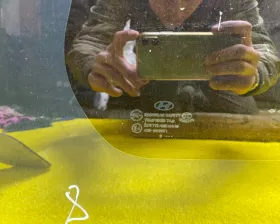 Стекло собачника Hyundai / KIA
