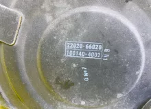 Корпус воздушного фильтра TOYOTA/LEXUS LAND CRUISER/LX450 1993/Цвет 26P 1770066080 FZJ80G/FZJ80 1FZFE, передний
