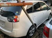 Накладка на порог MITSUBISHI COLT PLUS/COLT 2009/Цвет W13 MR598533WD Z23W/Z27W/Z27A/Z27AG/Z27WG/Z21A/Z21W/Z22A/Z22W/Z23A/Z24A/Z24W/Z25A/Z26A/Z28A 4A91, передняя левая