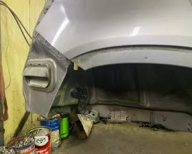 Крыло заднее Mercedes-Benz