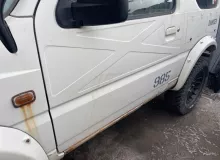 Дверь боковая SUZUKI JIMNY WIDE 1997/Цвет Z2A 6800281A11 JB33W G13B, передняя левая
