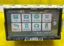 Магнитофон PANASONIC STRADA CN-HDS625TD 2008/PANASONIC STRADA CN-HDS625TD CNHDS625TD GGH20W/GGH20/GGH25W/GGH25/ANH20W/ANH20/ANH25W/ANH25/ATH20W/ATH20 2GRFE, передний