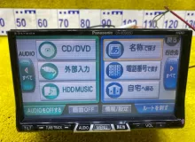 Магнитофон PANASONIC STRADA CN-HDS625TD 2008/PANASONIC STRADA CN-HDS625TD CNHDS625TD TD54W/TD94W/TDA4W/TDB4W/TA74W J20A, передний