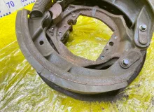 Тормозные колодки КАМАЗ 4308/43253/43253С4 2010 651153501011 4308/43253/43253С4 4ISBE185/CUMMINS4ISBE185, переднее левое