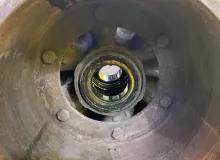 Ступица FORD F800 1995/Цвет BW F80/F80330/1FDPF80C4SVA26396 6BTA/CUMMINS 6BTA5.9, задняя правая Ступица FORD F800 1995/Цвет BW F80/F80330/1FDPF80C4SVA26396 6BTA/CUMMINS 6BTA5.9, задняя правая