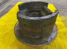 Механизм стояночного тормоза DAEWOO BH113 1996 KL2UL D2366, задний левый