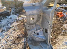 Лонжерон NISSAN NV200/NV200 VANETTE/DELICA D3 2011/Цвет K23 64101JX00A VM20/M20/VNM20/BM20 HR16DE, передний правый
