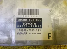Блок управления двс TOYOTA HIACE/REGIUS ACE 2007 8966126B10 KDH200K/KDH200V/KDH200/KDH205K/KDH205V/KDH205/KDH220K/KDH222B/KDH222/KDH225K/KDH225/KDH227B/KDH227 2KDFTV, передний