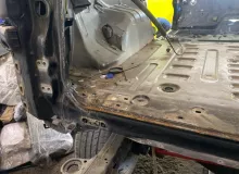 Тазик железный TOYOTA FJ CRUISER 2011/Цвет 2KC 5831135091 GSJ15W/GSJ10W 1GRFE, задний