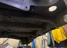 Тазик железный TOYOTA FJ CRUISER 2011/Цвет 2KC 5831135091 GSJ15W/GSJ10W 1GRFE, задний