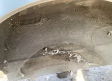 Крыло заднее NISSAN NV200/NV200 VANETTE/DELICA D3 2010/Цвет K23 78101JX00B M20/VM20/VNM20/BM20 HR16DE, заднее левое